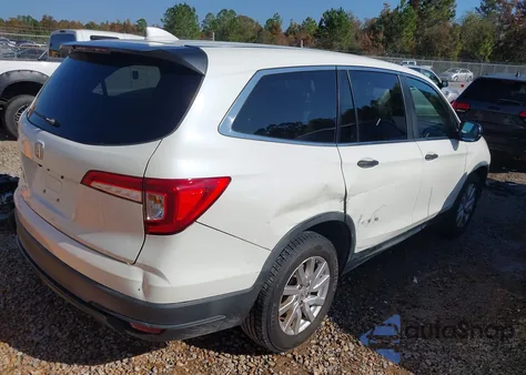 2019 Honda Pilot Lx from USA, damaged, VIN 5FNYF5H13KB023742
